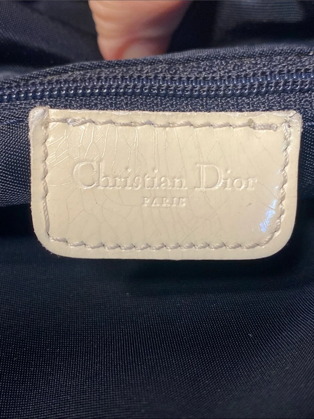 Vintage Christian Dior John Galliano Oblique Trotter Number 1 Messenger Bag - Picture 15 of 17